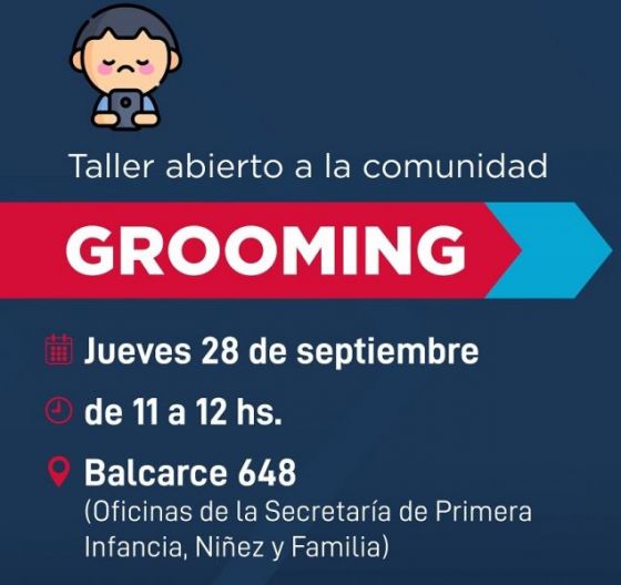 Lanzan talleres sobre Grooming o ciberacoso abiertos a la comunidad