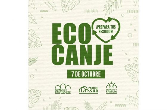 Hoy sábado habrá Ecocanje Especial por el día de la Madre en los Parques Urbanos