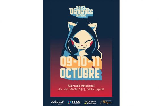 Llega la edición 14 del Dementes Gráficas al Mercado Artesanal de Salta