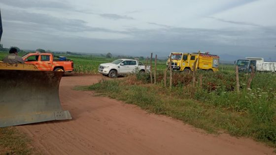 El incendio en Colonia Santa Rosa fue controlado