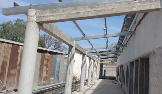 Avanza la obra integral en la escuela Gobelli de Embarcación