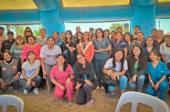 El Hospital San Bernardo realizó atenciones médicas en zona oeste