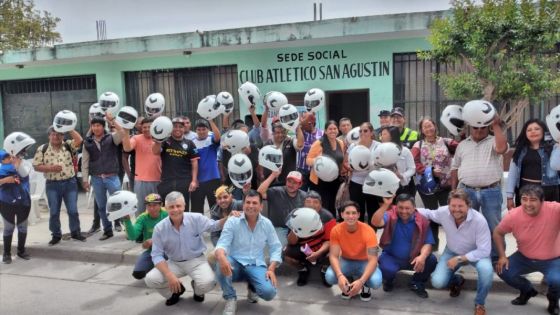 Motociclistas de La Merced fueron capacitados sobre conducción segura