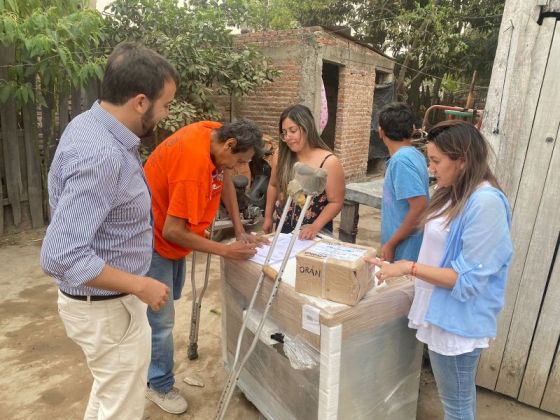 Emprendedores de Tartagal, Orán y General Mosconi recibieron maquinarias