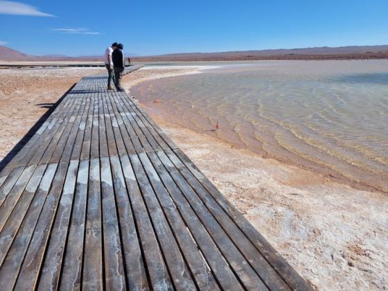 “Ojos de Mar”: en el predio se hicieron obras para el acceso y circulación de los visitantes