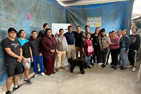 Desarrollo Social y Cerámica Alberdi fortalecen espacios comunitarios