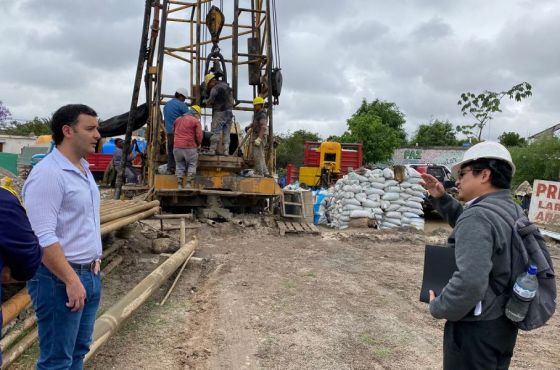 Avanza la ejecución de un nuevo pozo profundo en Rosario de Lerma