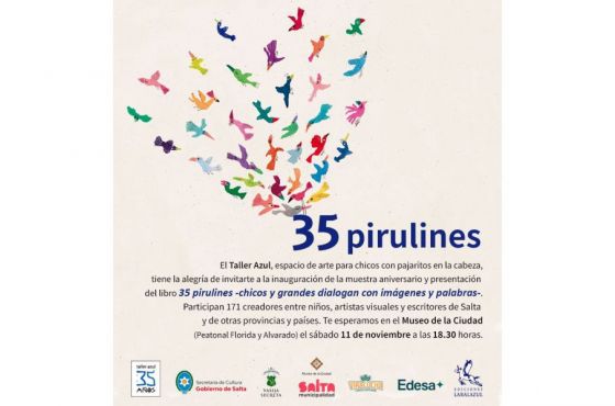 35 Pirulines: El Taller Azul cumple años y lo celebra junto a creadores, artistas y talleristas de todo el mundo