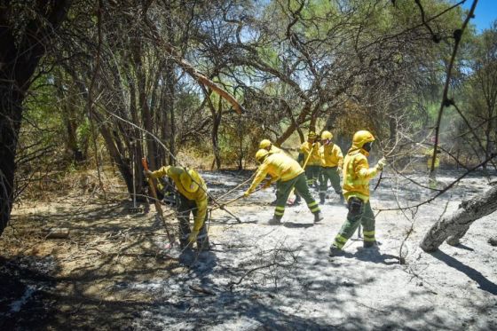 Finalizaron las acciones e intervenciones en la zona de incendio de Cafayate