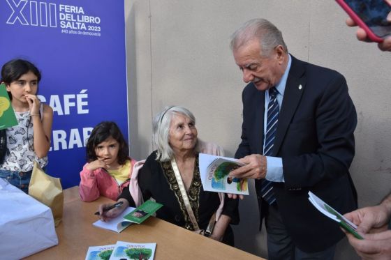 El vicegobernador Antonio Marocco visitó la Feria del Libro