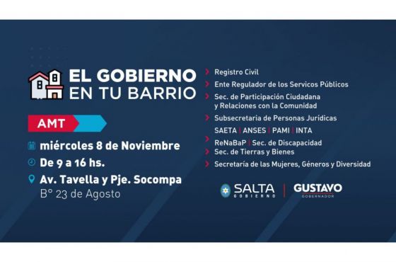 “El Gobierno en tu Barrio” llega a la barriada de 23 de Agosto