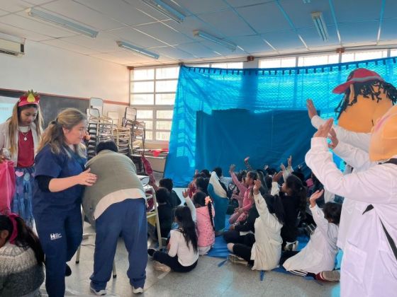 Se realizó una feria de salud en el barrio Juan Pablo II de la Capital