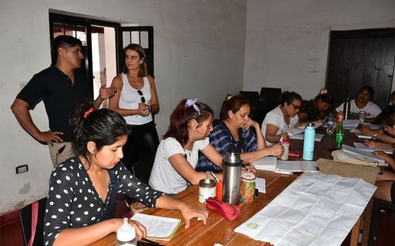 La Secretaría de las Mujeres y Edesa acompañaron a las “constructoras” en las clases de electricidad