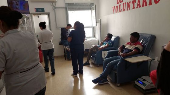 El hospital San Bernardo destaca la importancia de contar con donantes de sangre