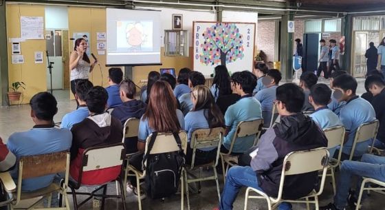 Estudiantes de Barrio San Remo trabajan sobre proyectos de vida