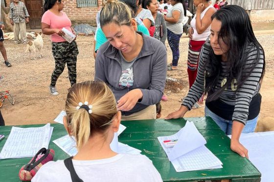 Orán: familias de comunidades originarias reciben contención alimentaria