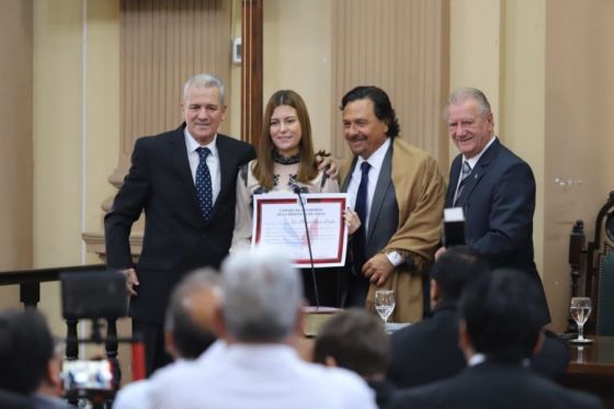 El gobernador Sáenz participó en la asunción de los senadores provinciales