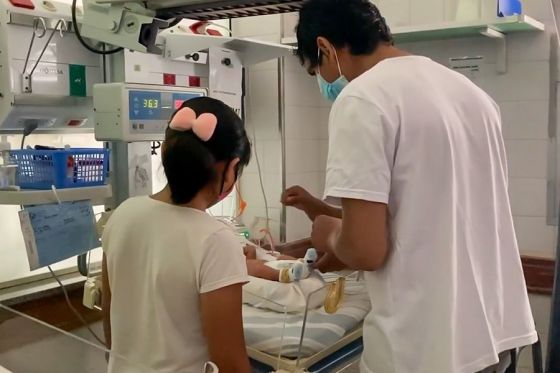 Se rehabilitó la visita a pacientes internados en Neonatología del Materno Infantil