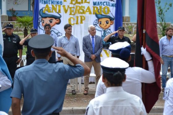 Los Cuerpos Infantiles de Policía de Guachipas celebraron un nuevo aniversario