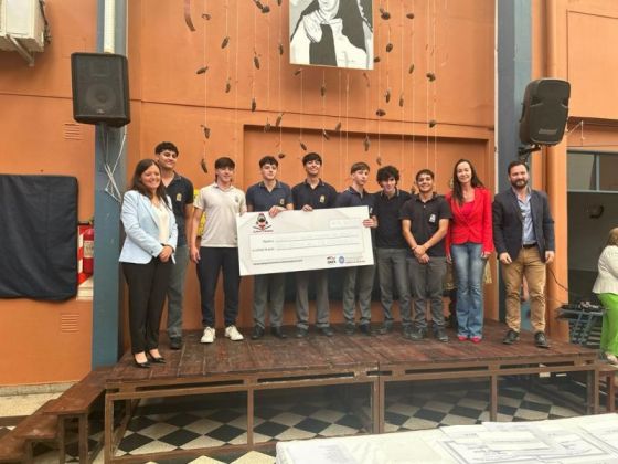 Rentas entregó  el segundo premio del programa de Cultura Tributaria a alumnos del colegio Santa Teresa