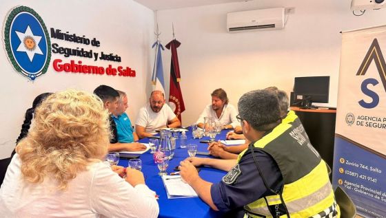 Provincia y Nación planifican acciones para consolidar la seguridad vial en la Provincia