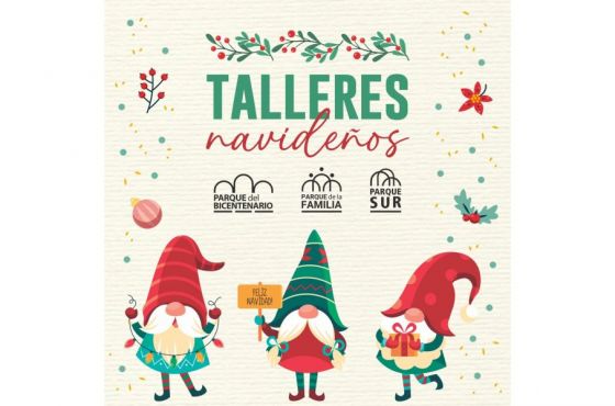 Actividades navideñas en los Parques Urbanos