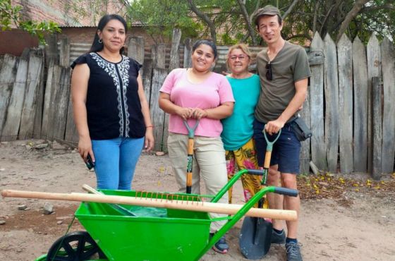 Más de 1200 herramientas fueron entregadas a agricultores originarios