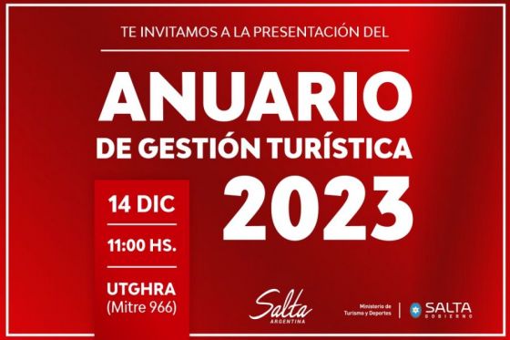 Se presenta hoy el Anuario de Gestión Turística