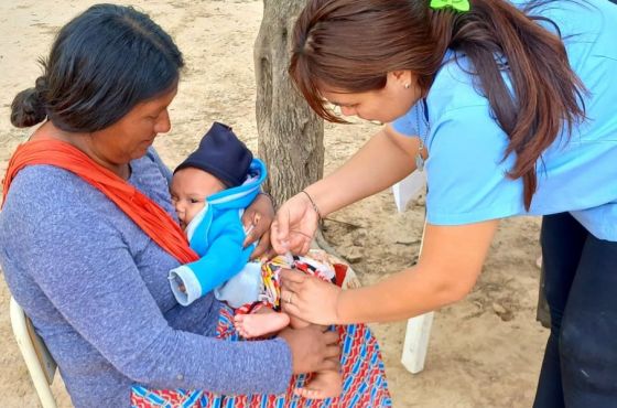 Más de 120 personas recibieron atención médica especializada en Santa Victoria Este