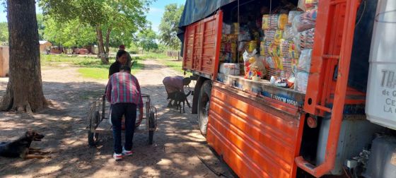 Familias originarias de Tartagal reciben asistencia alimentaria