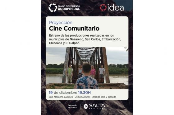 Se estrenan las producciones de cine comunitario