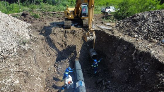 Ejecutarán trabajos para reparar una falla en el acueducto norte