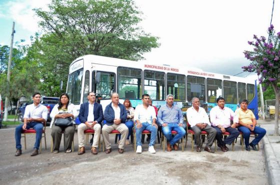 SAETA entregó un colectivo a la municipalidad de La Merced para uso social