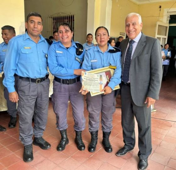 El Servicio Penitenciario entregó el premio Torre de Oro al personal destacado del 2023