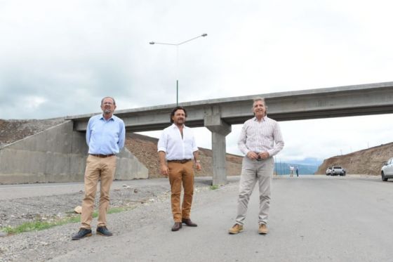 Circunvalación noroeste: El gobernador Sáenz supervisó la etapa final de la obra