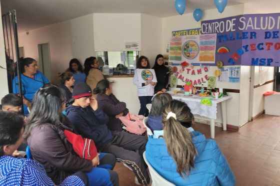 Realizaron talleres de prevención de diabetes en centros de salud de la Zona Sur capitalina