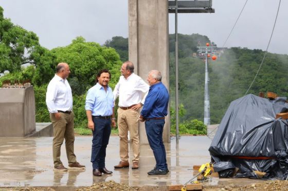 Próximamente se inaugurará el nuevo teleférico AlaDelta: ”Es una obra histórica para Salta”, dijo Sáenz