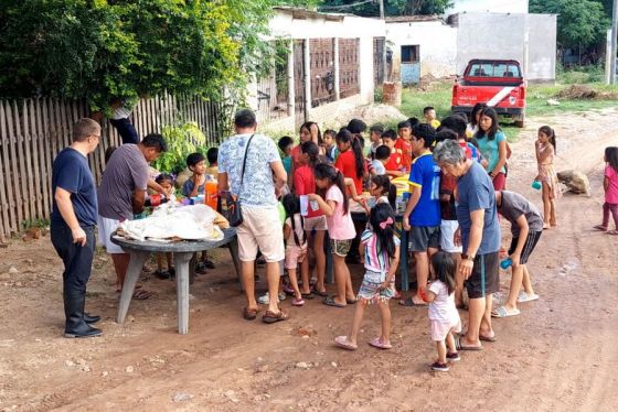 La Provincia distribuye refuerzo alimentario a merenderos del departamento San Martín