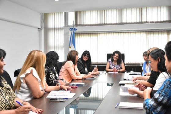 La Ministra de Educación recibió a integrantes de las Juntas Calificadoras de Mérito y Disciplina