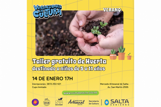 Hoy se realiza la I edición de la Feria del Botánico en el Mercado Artesanal de Salta