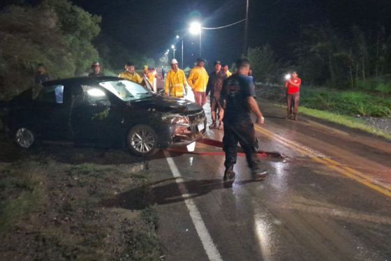 La Policía asistió a las personas afectadas por el temporal