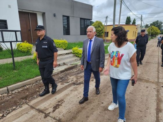 Se reforzó con presencia policial permanente el servicio de seguridad en barrio Los Profesionales