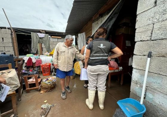 El Gobierno asiste a municipios del Valle de Lerma afectados por la tormenta