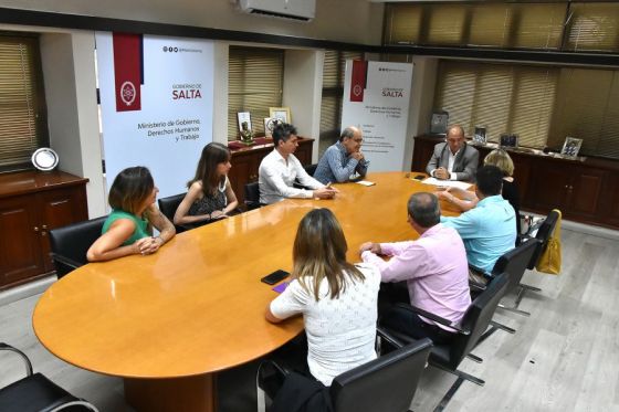 El ministro Villada recibió a referentes de la organización “The Nature Conservancy”