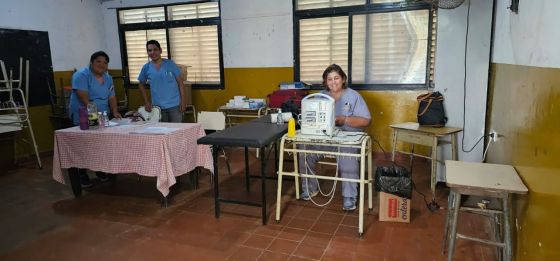 Mujeres de comunidades originarias de General Ballivián recibieron atención ginecológica