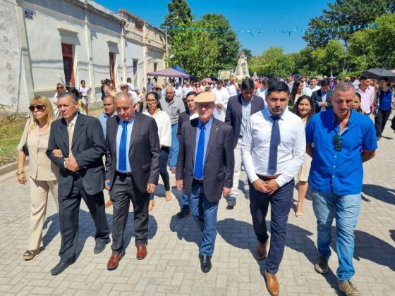 El Vicegobernador acompañó a los vecinos de La Candelaria en sus fiestas patronales