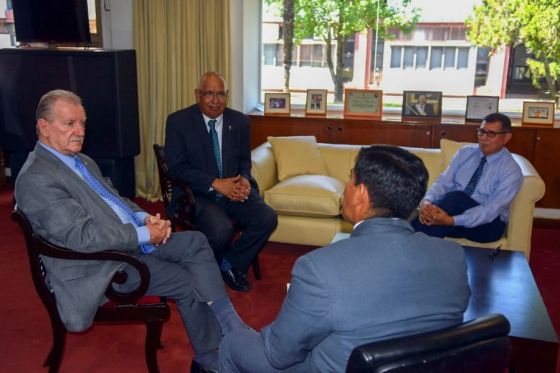 El Vicegobernador recibió a autoridades de la Iglesia de Jesucristo de los Santos de los Últimos Días