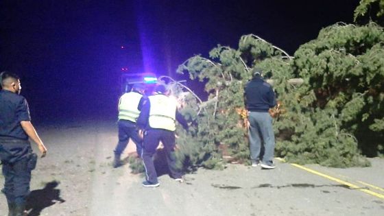 La Policía asistió a damnificados por la tormenta en localidades de Salta