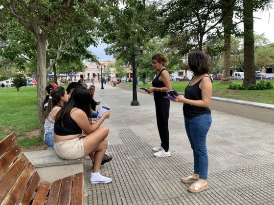 La campaña #DisfrutemosSinViolencia llegó a la edición 50 de la Serenata a Cafayate