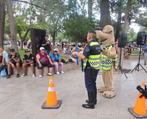 Activa participación de personas en las actividades formativas de Seguridad Vial en Cafayate